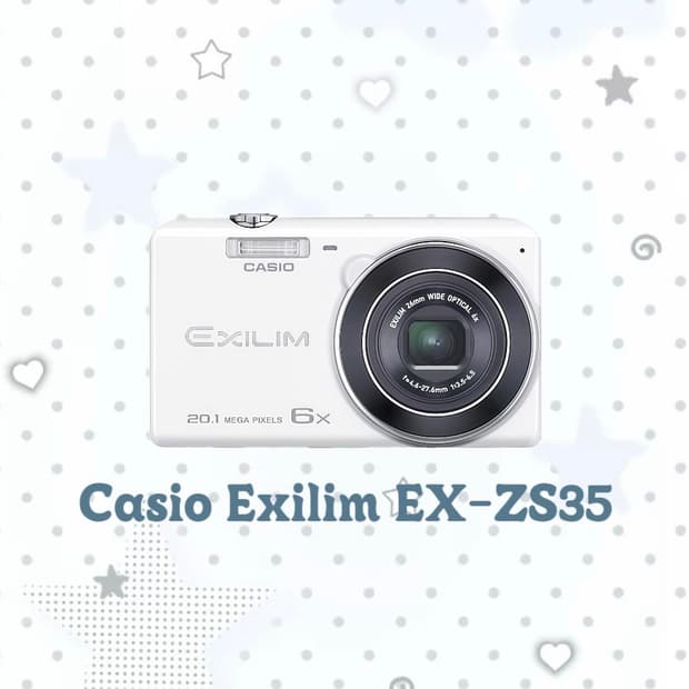 [*풀박!🫧/작례⭕️] 카시오 엑슬림 EX-ZS35 환승연애 디카