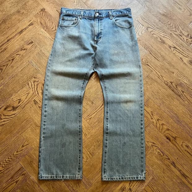 [34] 리바이스 517 플레어핏 빈티지 워싱 데님 팬츠