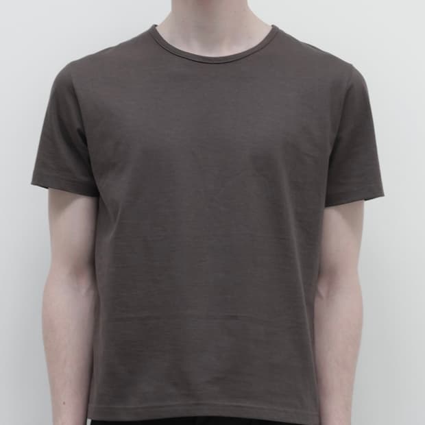 (구매) les pin t-shirt 차콜브라운 48사이즈