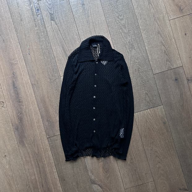 90‘s Sheer Lace Blouse