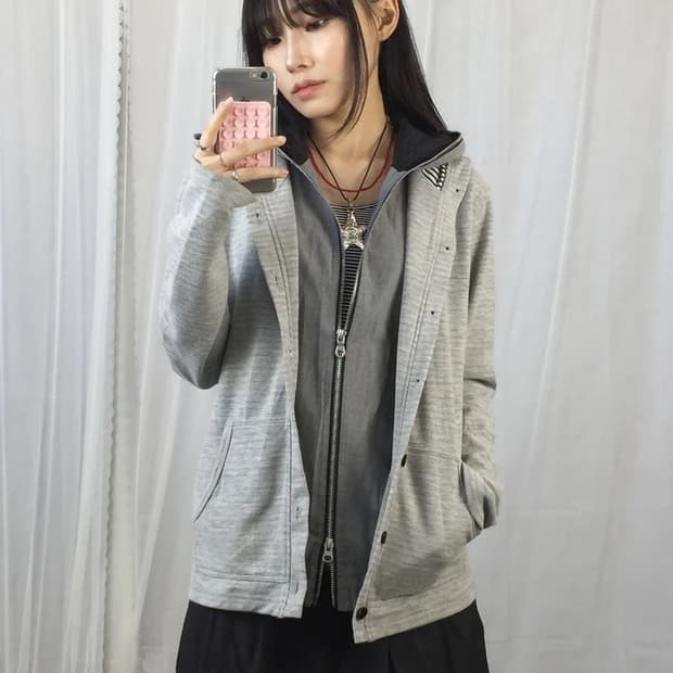 Michel Klein Homme Hooded Cardigan