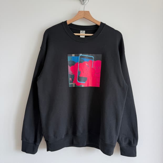 유니클로(UNIQLO) KAWS + Warhol 맨투맨