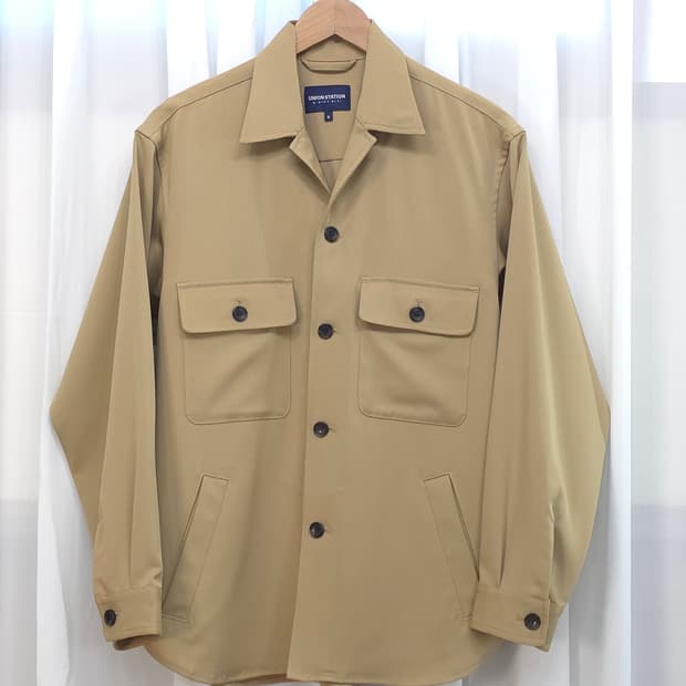 UNION STATION by men's bigi 셔츠 자켓 베이지 