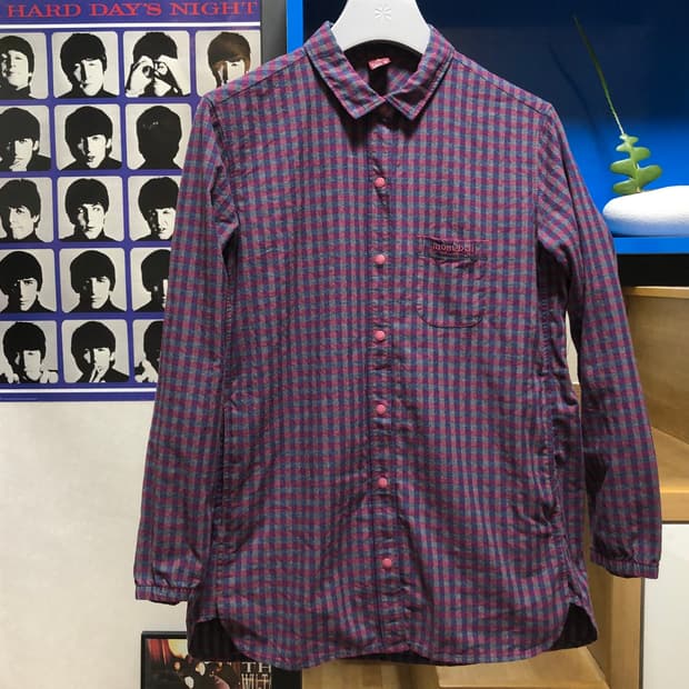 몽벨 체크 셔츠(S / Japan)