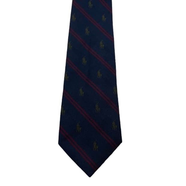 606) (RALPH LAUREN) 폴로랄프로렌 패턴 넥타이