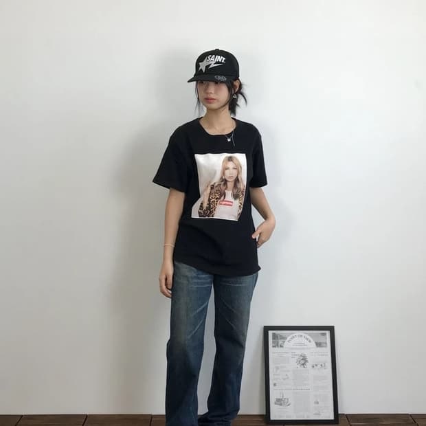 Supreme 12SS Kate Moss Photo Tee