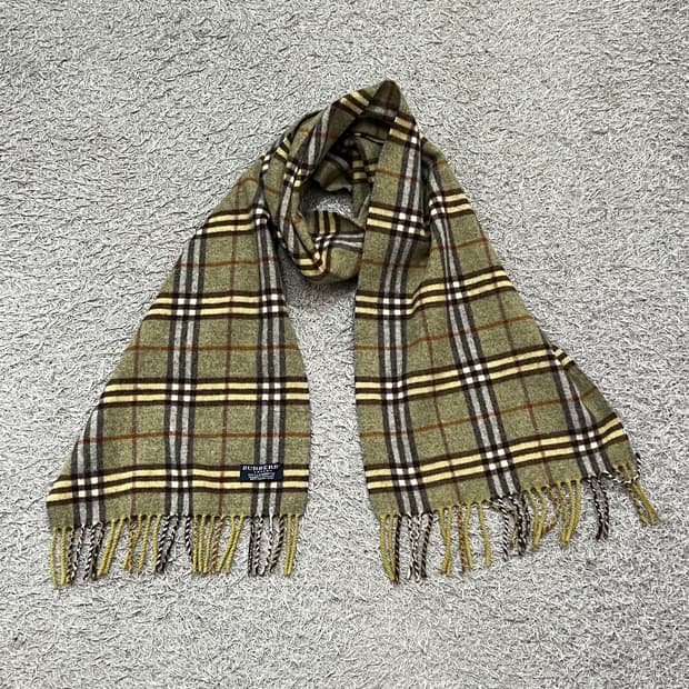 버버리 램스울 머플러