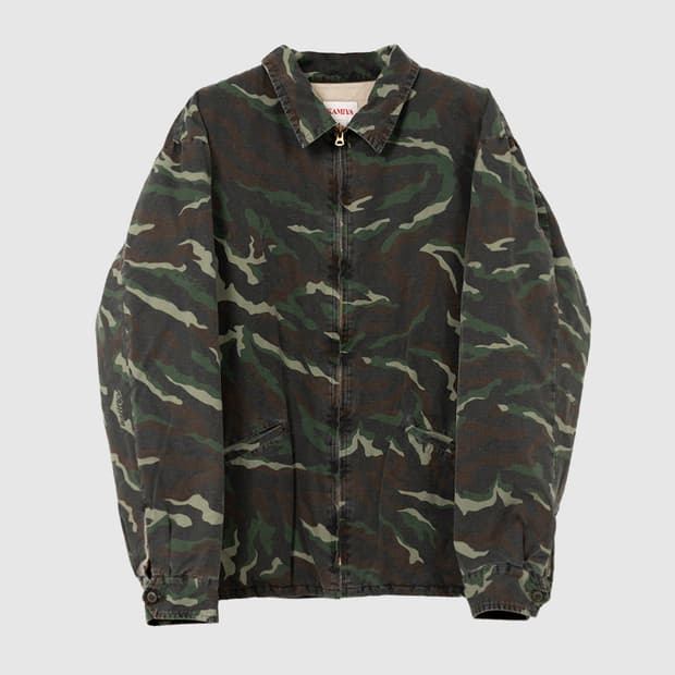 KAMIYA CAMOUFLAGE WASH JACKET