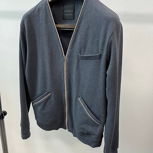 100) 라펠라 이태리 집업가디건 