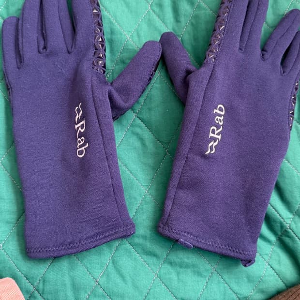 rab 파워 스트레치 콘택 그립 글러브 (Deep Ink)