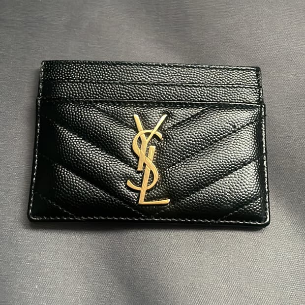 입생로랑 카드지갑 