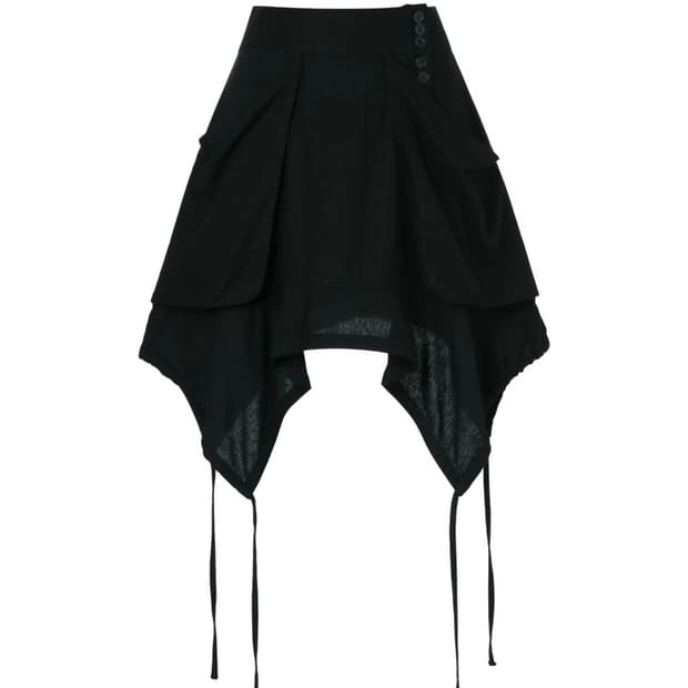 코이세이오 페어리 스트링 스커트 블랙