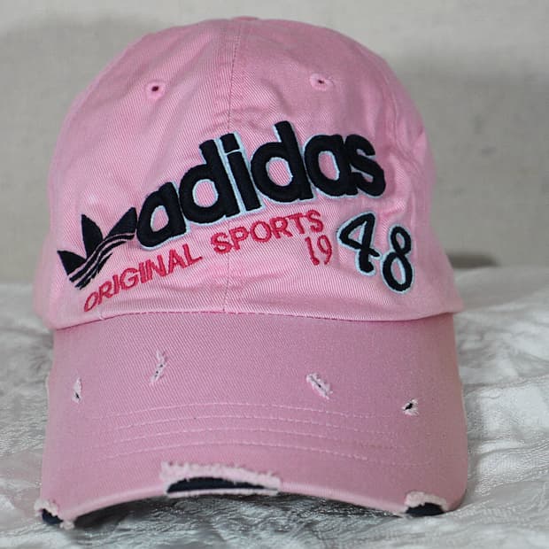 Adidas original 아디다스 빈티지 핑크 볼캡
