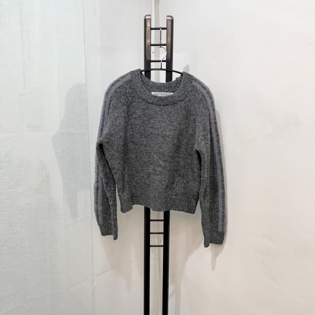 파르티멘토우먼 부클 릴리 크롭니트 그레이니트 4072