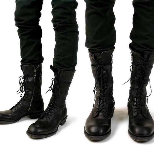 ( 초레어 ) Julius_7 09AW 런웨이 시그니처 부츠 42