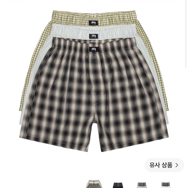스투시 박서 쇼츠 멀티 s