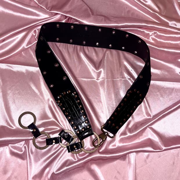 Vintage Y2k Belt 빈티지 웨스턴 와이드 벨트