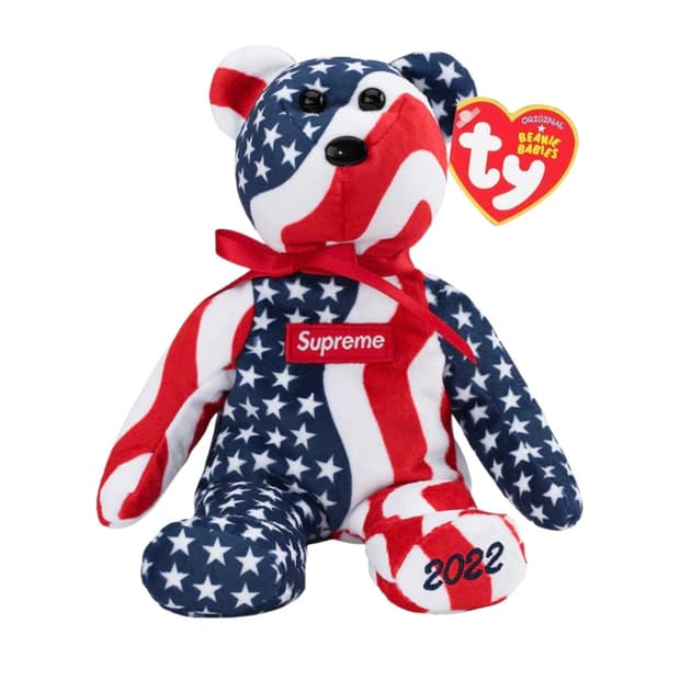 슈프림 곰인형