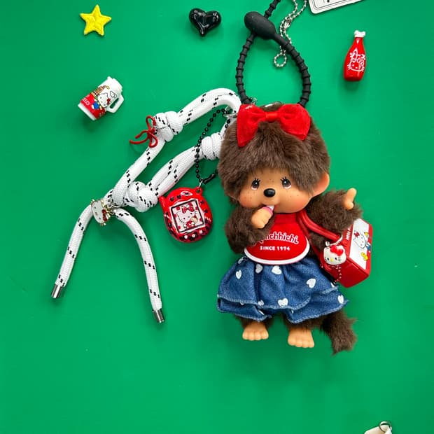 (30)정품몬치치❤️키티 × 몬치치 시리즈 04