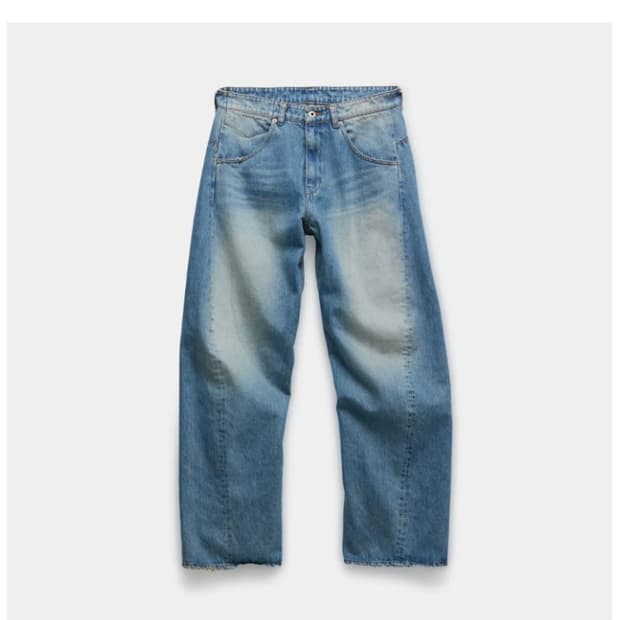 쿠어 커브드 워싱 진 