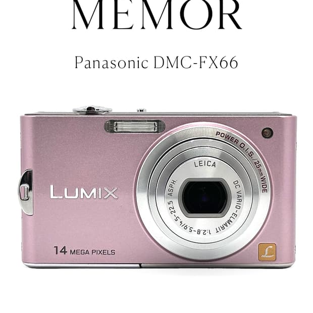 뽀용작례🤍 Panasonic DMC-FX66 파나소닉 빈티지 디카