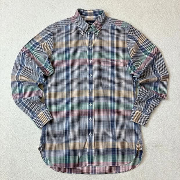 드레익스 잉글랜드 체크 셔츠 PN5854