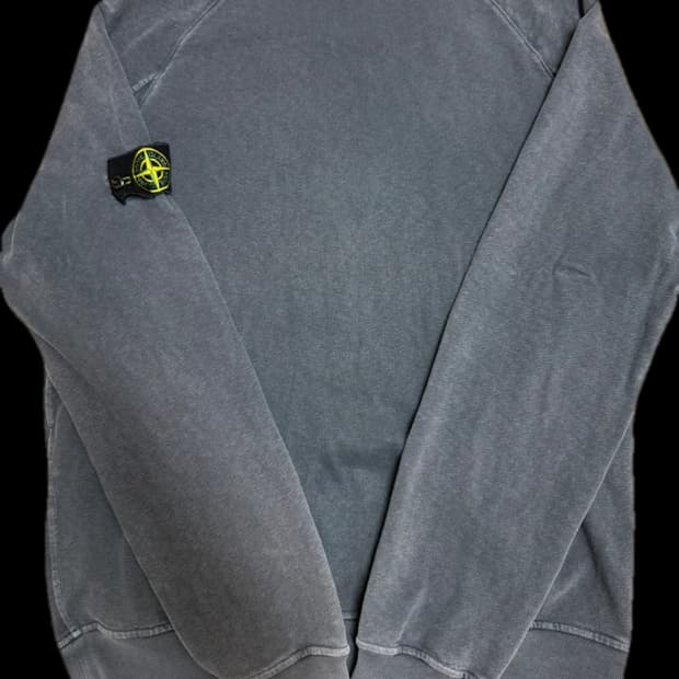 스톤아일랜드 절개 워싱 맨투맨