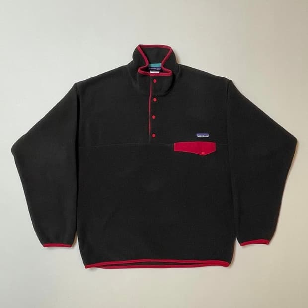 파타고니아 신칠라 브라운 레드 M