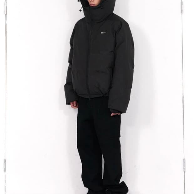 [L] 플라스틱프로덕트 오버사이즈드 패딩 극미중고