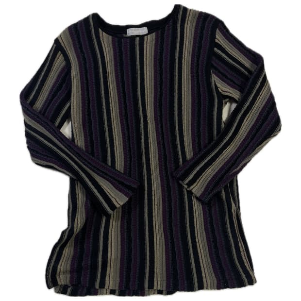 빈티지Vintage Color-block Knit top