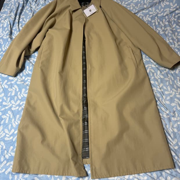 stu 돌먼 체크 베이지 팝니다