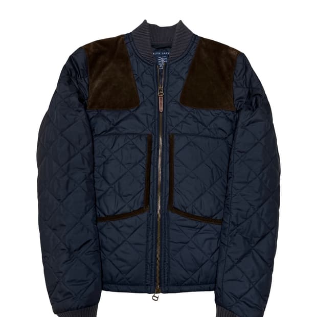 폴로 랄프로렌 네이비 퀼팅 자켓