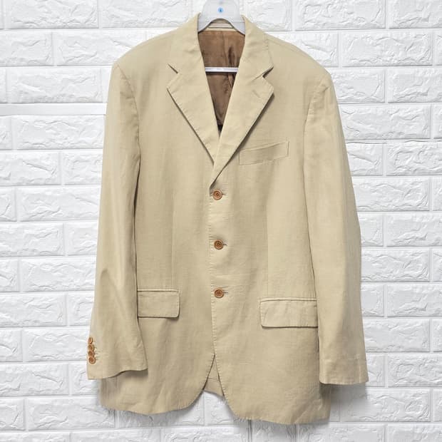 택포_ 보기 Boggi Milano 남성 린넨 블레이저 L
