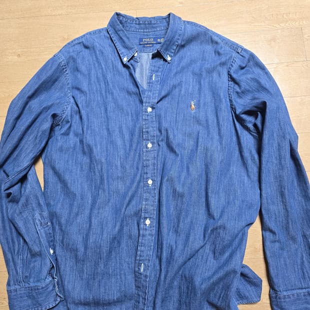 폴로 데님셔츠 XXL 