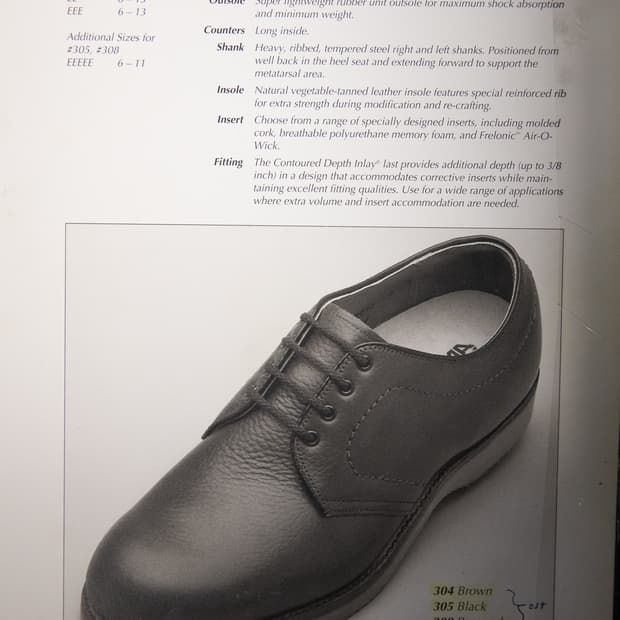 올드 알든 308 더비 슈즈 / us10(280~285)/ 다크 브라운