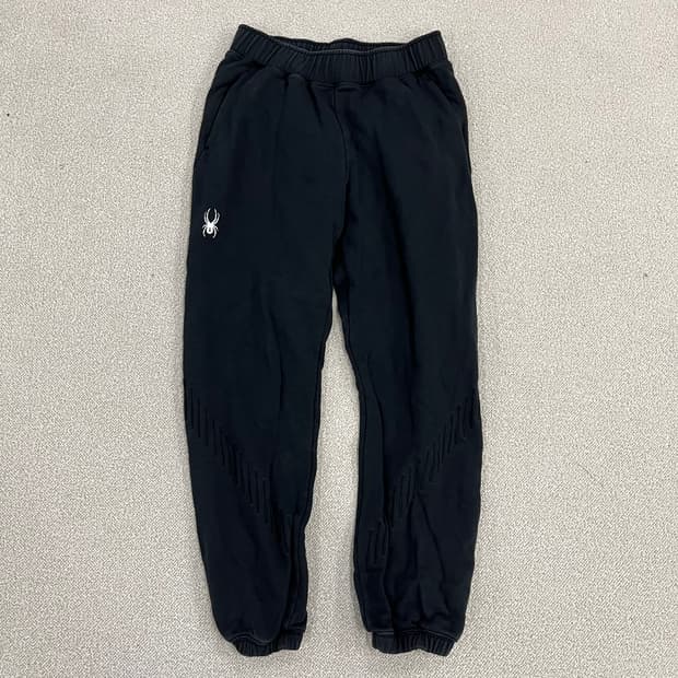 M 스파이더 블랙 조거 트레이닝 바지 0129M1