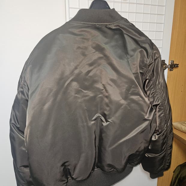 자바나스 람포지퍼 덕다운 ma-1 xxl사이즈