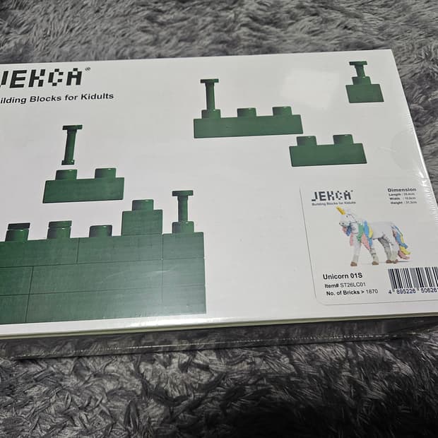JEKCA 제카 유니콘 블록 새상품