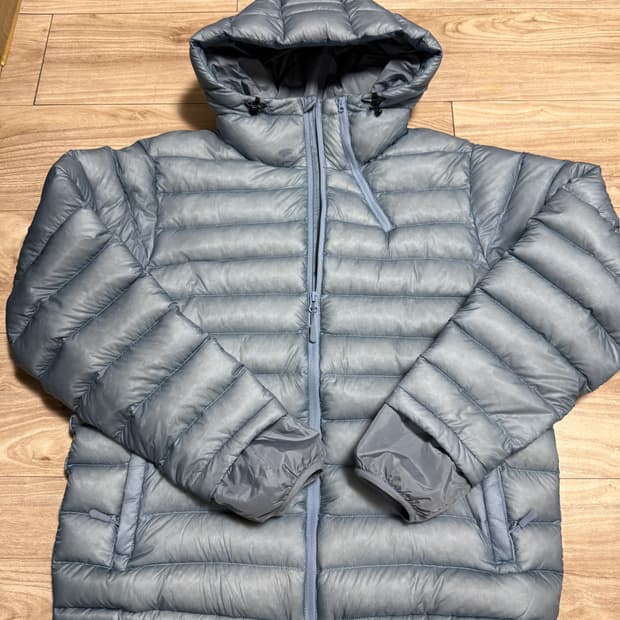 [4] 24fw 산산기어 서픽스 푸퍼 자켓 스카이 블루