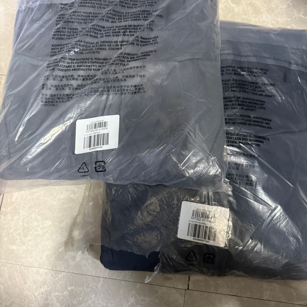 L사이즈 이지 후드 집업 다크그레이,네이비