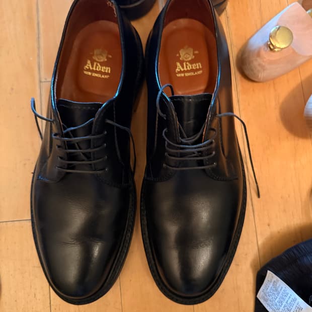 알든 9909 블랙 남성 구두 US 8.0 D