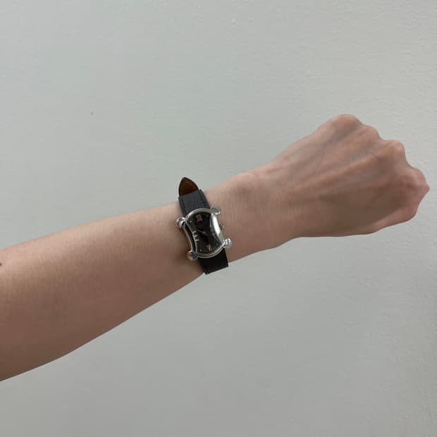 Celine macadam steel lady watch