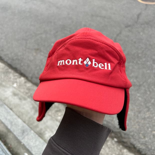 재팬 몽벨 이어플랩캡