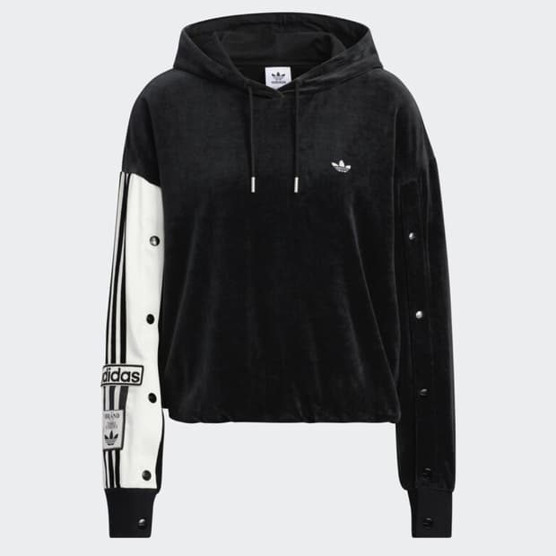 아디다스 벨루어 후드티