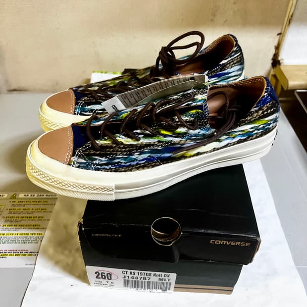 [260] 컨버스 1970S 척테일러 올스타 니트 로우