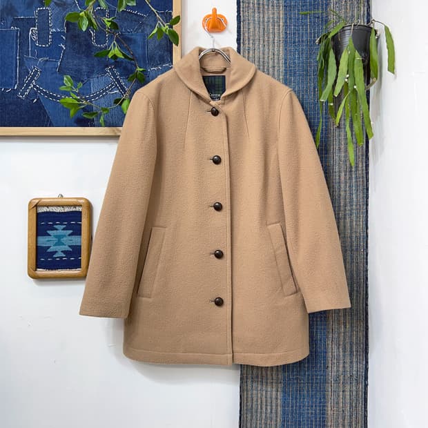 👧🏻KEITH Wool Stand Collar Coat