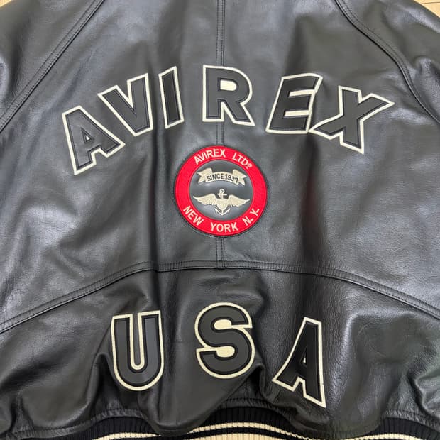 아비렉스 아이콘 레더 가죽자켓(105-110)