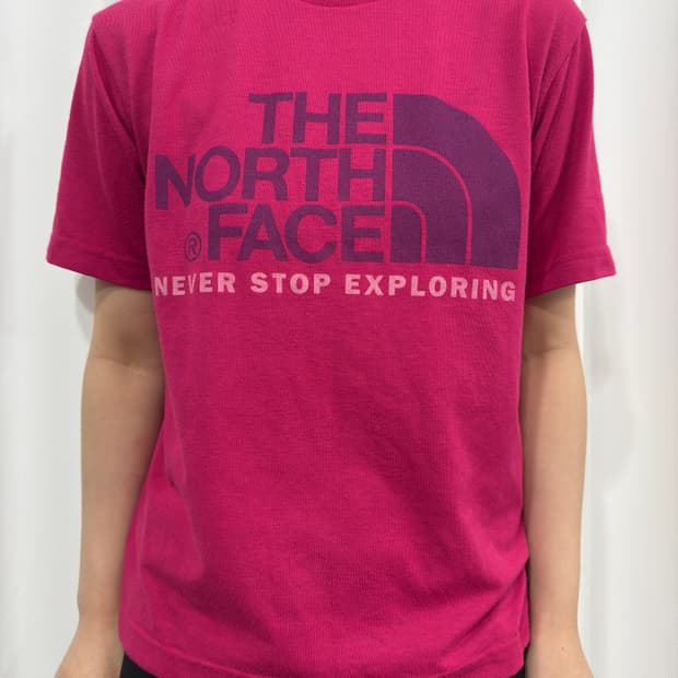 the north face pringting top