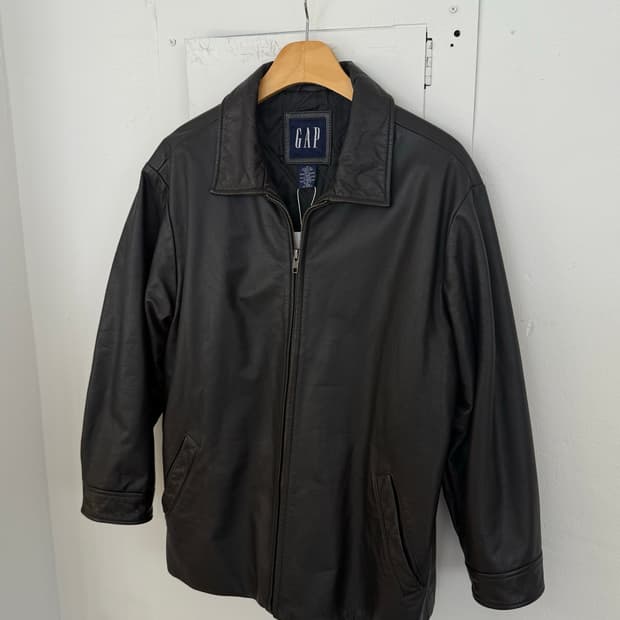 올드갭 레더 자켓