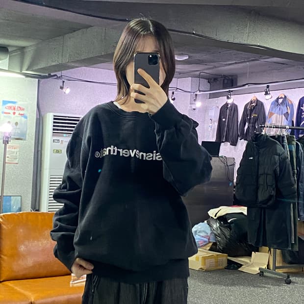 디스이즈네버댓 빅로고 스웻셔츠 B3142